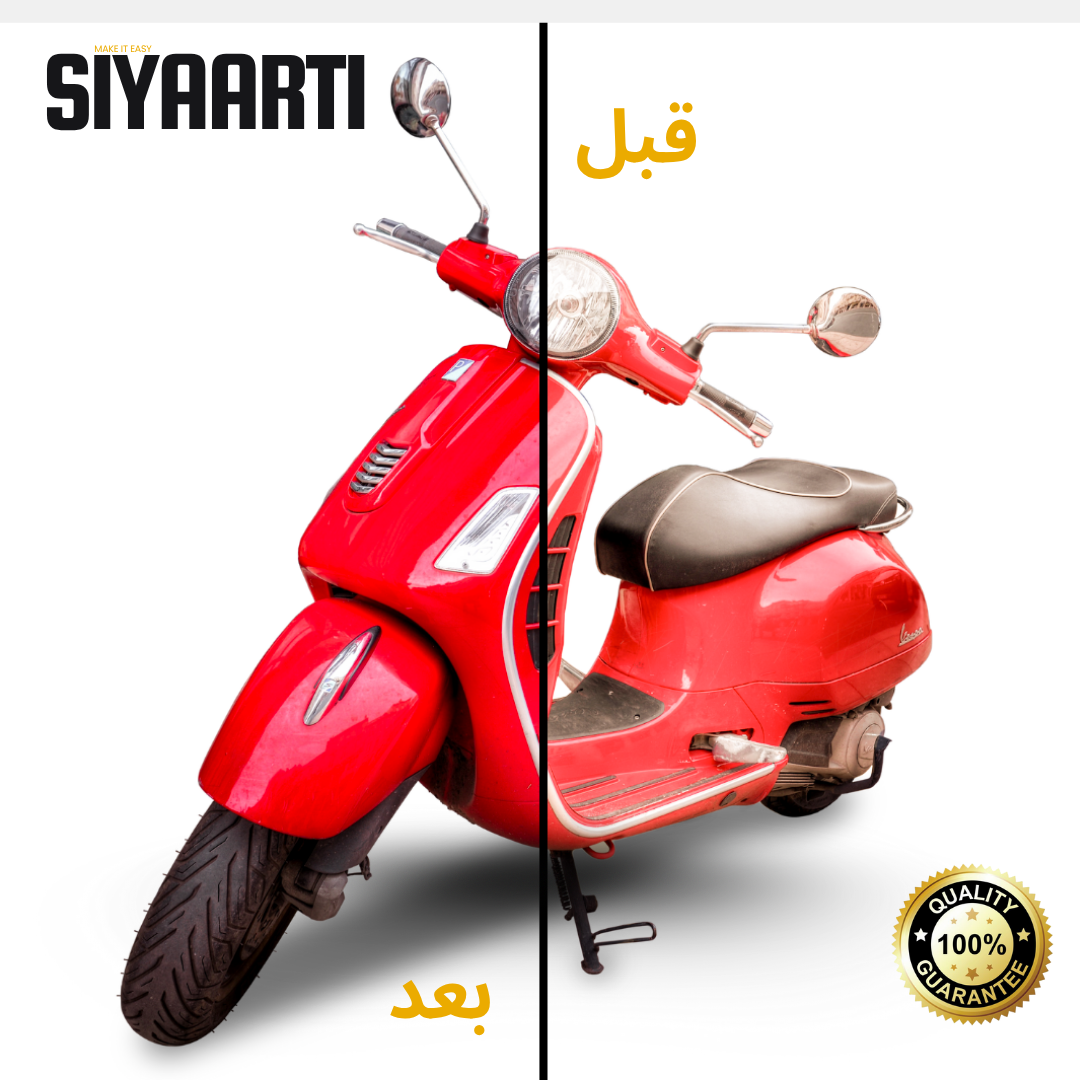 معجون خاص بالخدوش الخفيفة ولمعان الدراجات